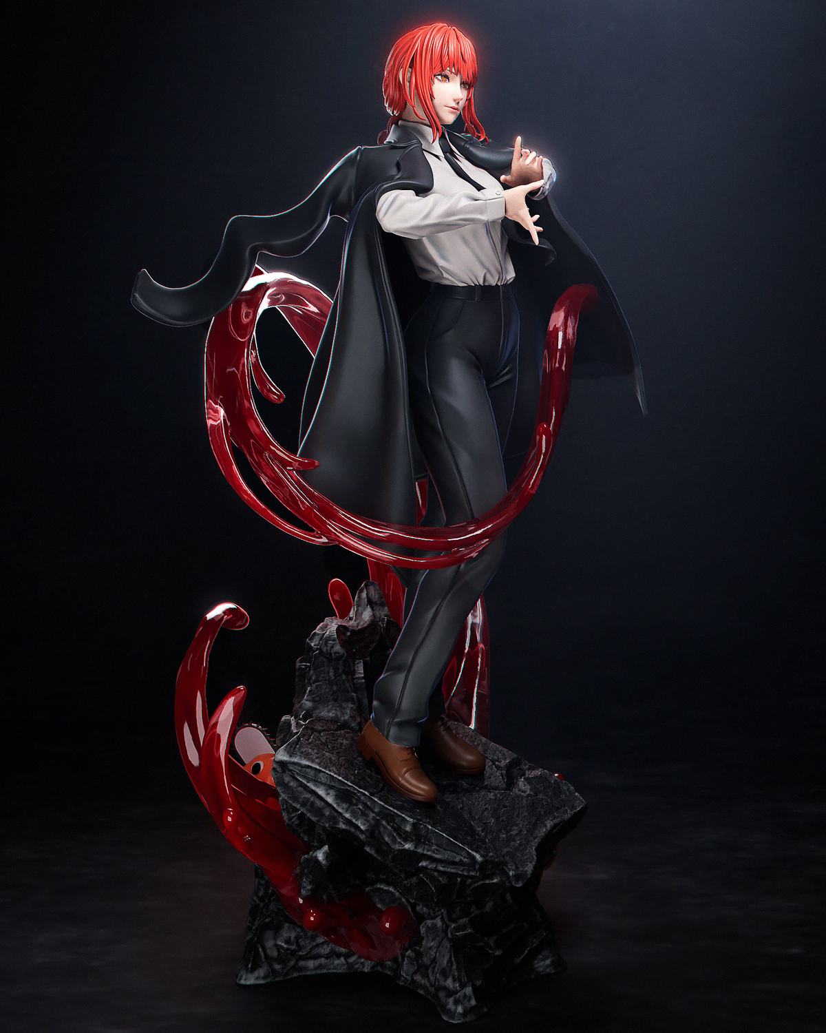 Makima Unpainted anime resin model