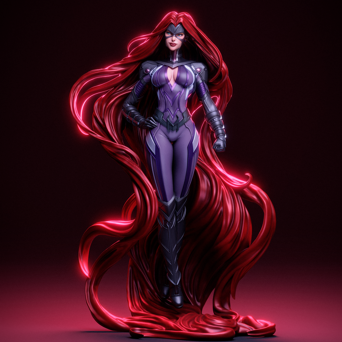 Medusa style Mutant Gorgon Girl resin kit – Unpainted 3D Printed Model kit