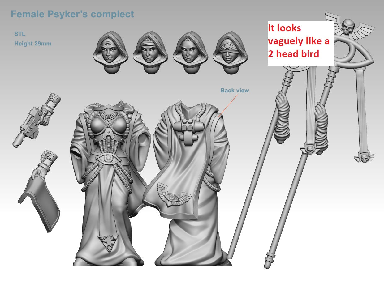 Female Psychic Pilot