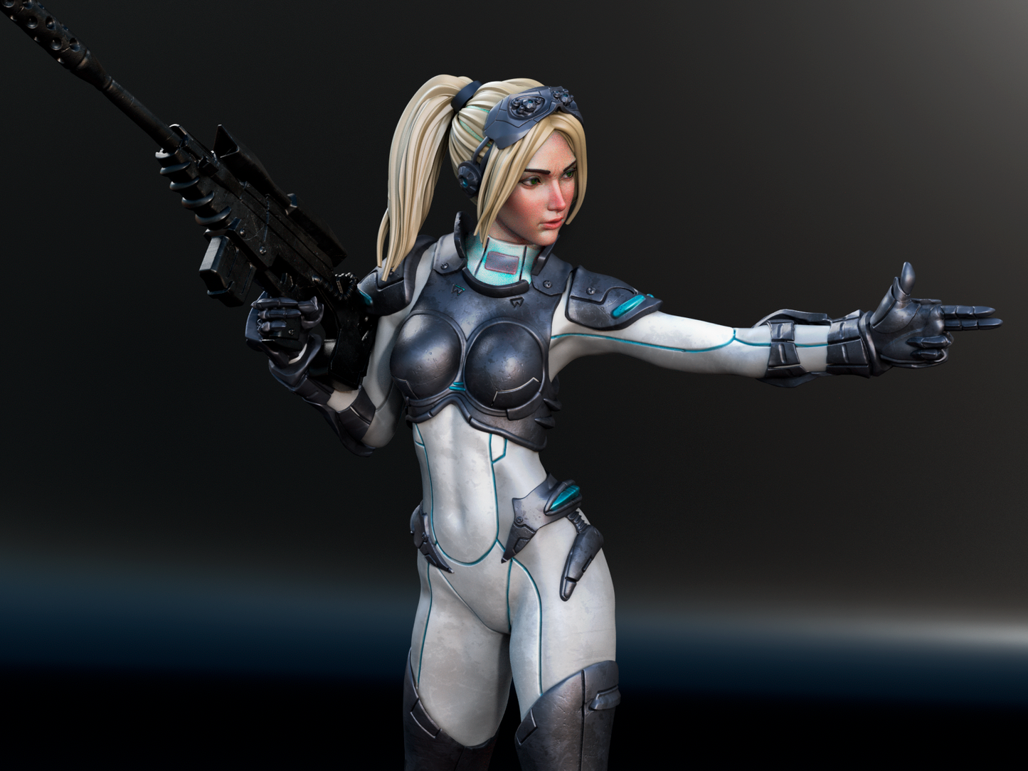 Nova style Starstrike Operative resin kit – Unpainted 3D Printed Model kit