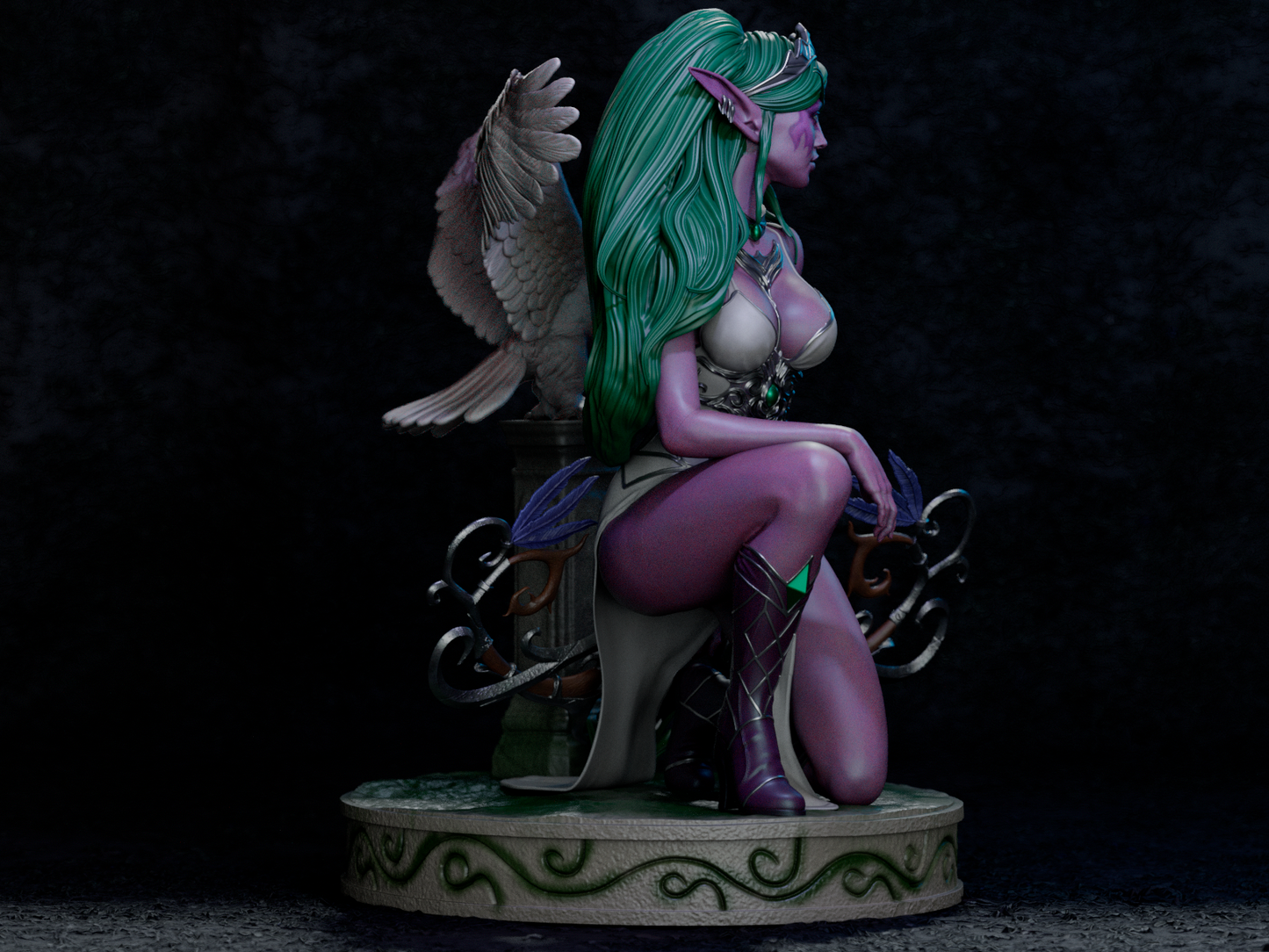Tyrande resin kit – Unpainted 3D Printed Model kit