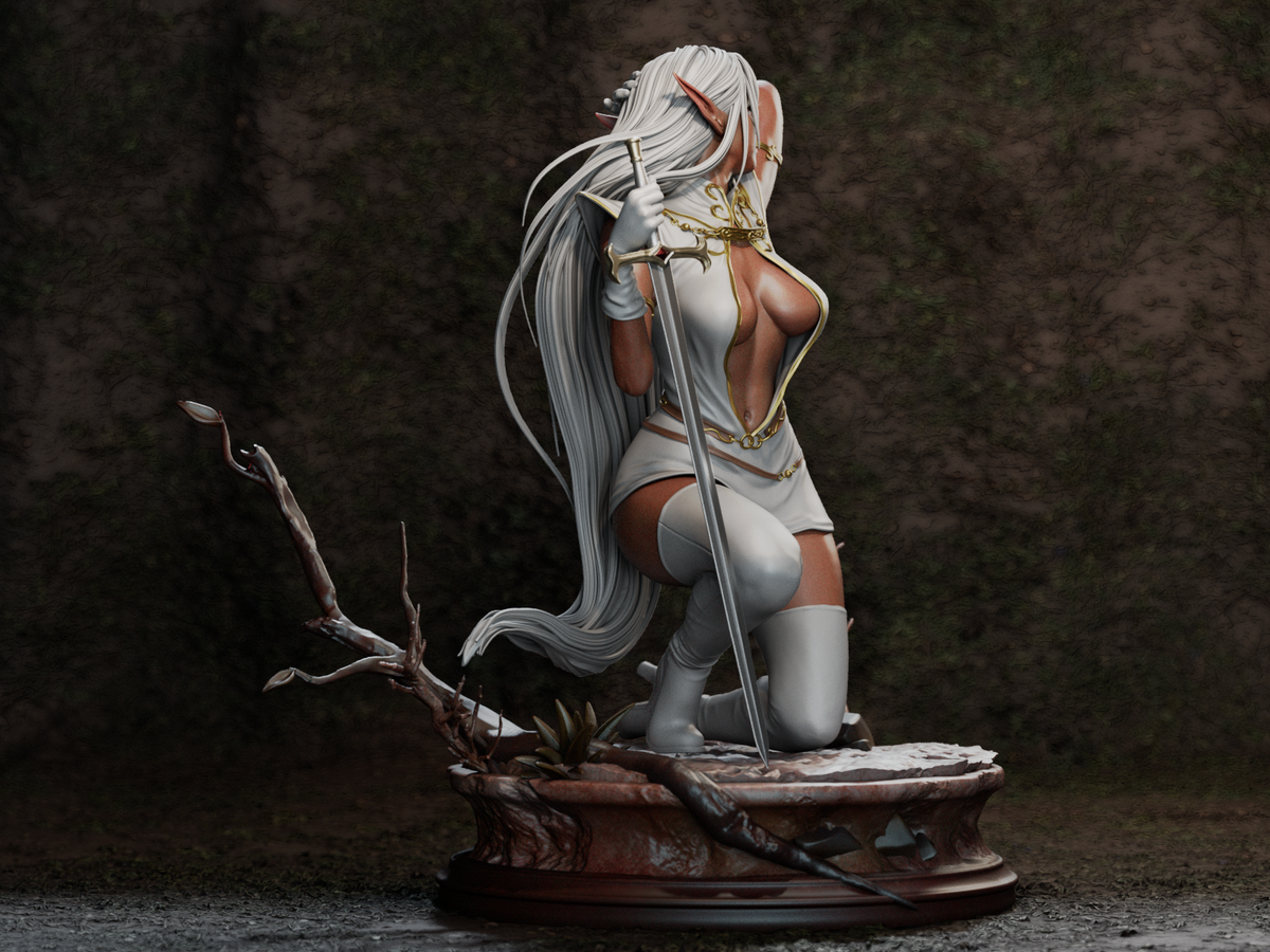 Pirotess Style Record of Lodoss War Anime Unpainted Resin Garage Kit (1/6-1/12)