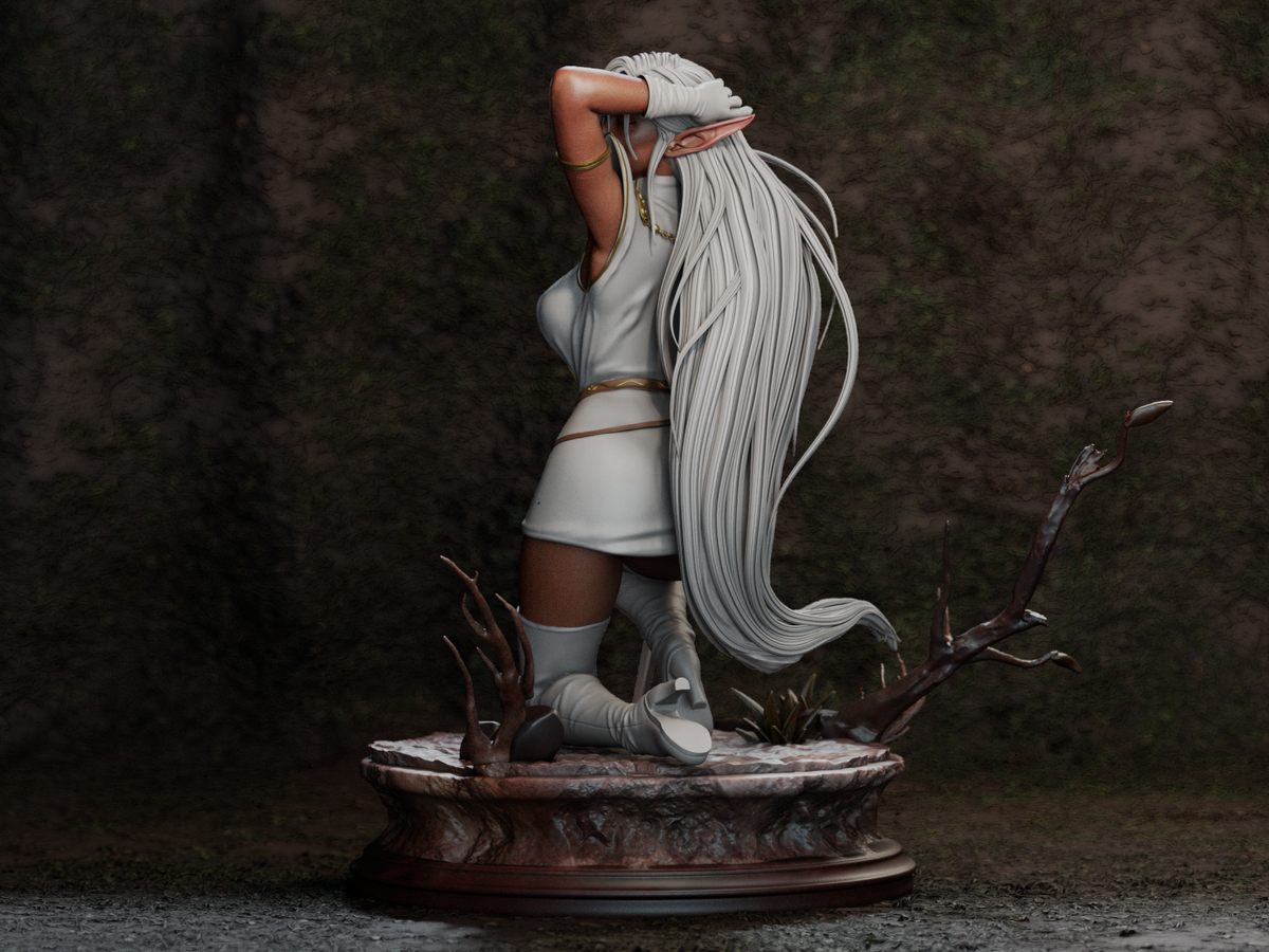 Pirotess Style Record of Lodoss War Anime Unpainted Resin Garage Kit (1/6-1/12)