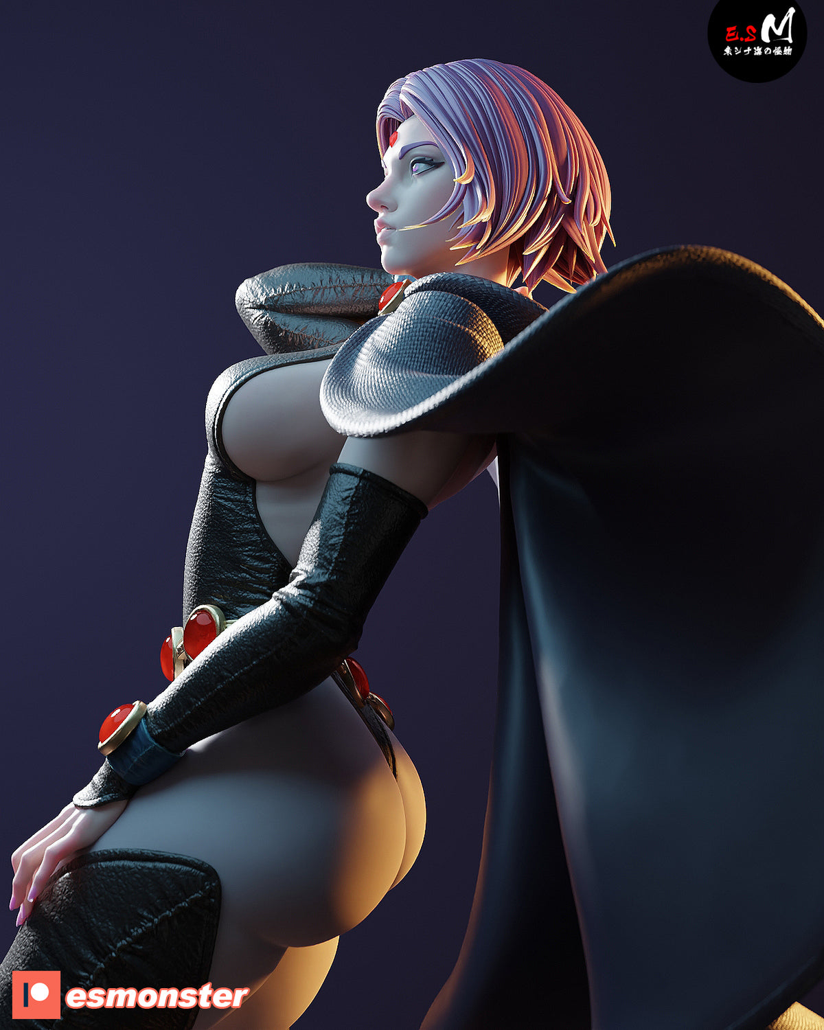 Raven Alluring Style DC Unpainted Resin Garage Kit (1/6-1/12)