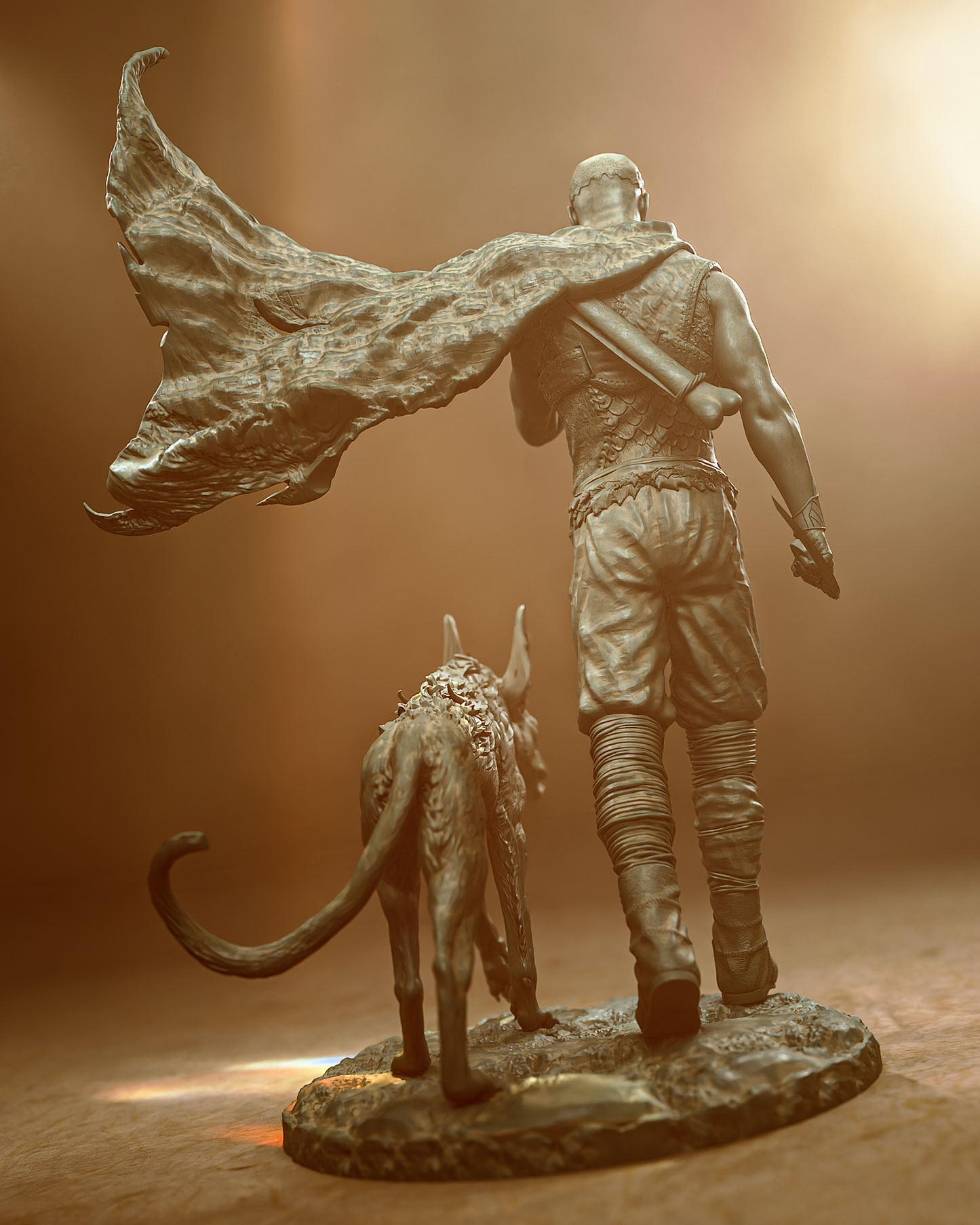 Riddick style Fury Outcast resin kit – Unpainted 3D Printed Model kit
