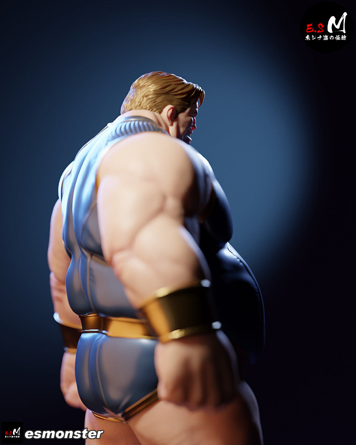 Blob Style Marvel Unpainted Resin Garage Model Kit (1/6-1/12)