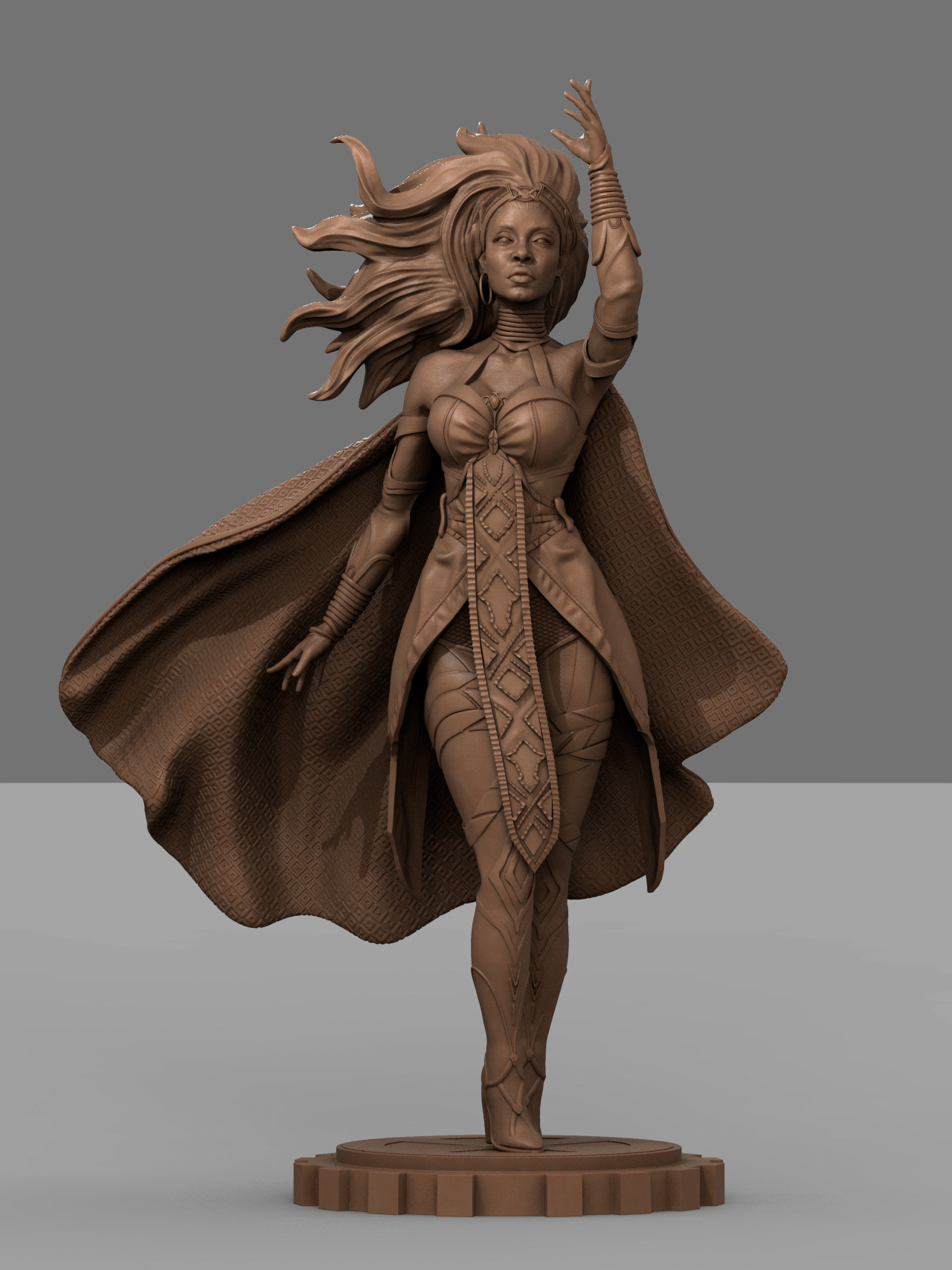 Storm style Lightning Queen resin kit – Unpainted 3D Printed Model kit