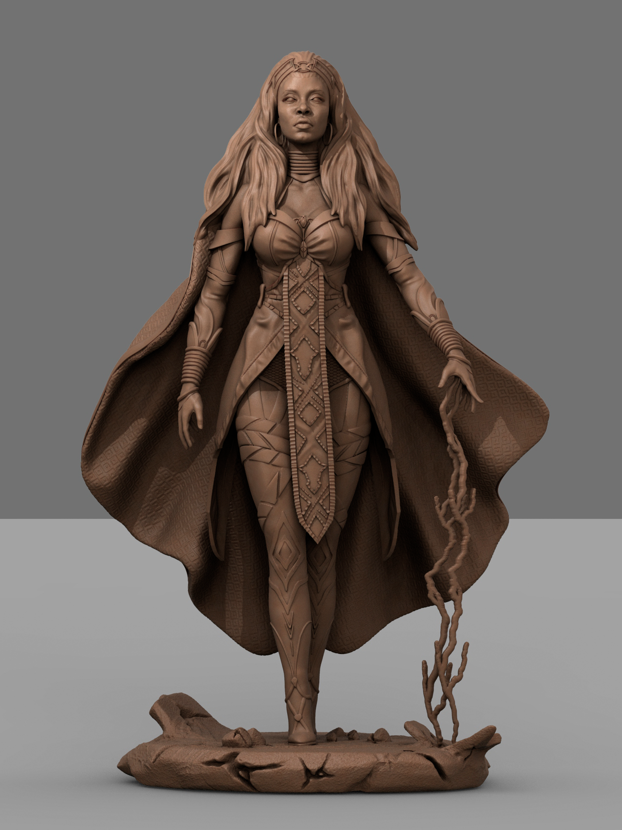 Storm style Lightning Queen resin kit – Unpainted 3D Printed Model kit