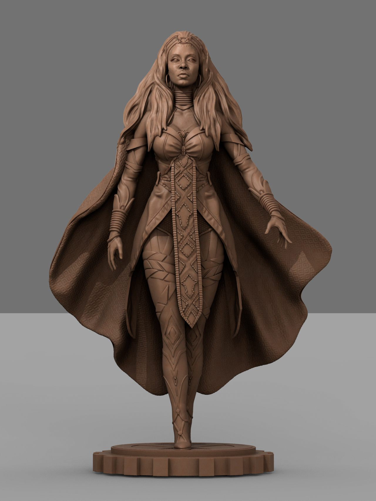 Storm style Lightning Queen resin kit – Unpainted 3D Printed Model kit