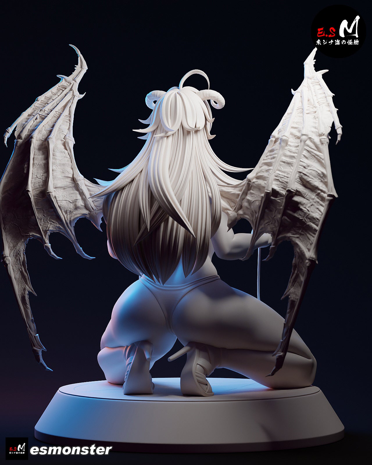Rias Gremory Style High School DxD Unpainted Resin Garage Kit (1/6-1/12)