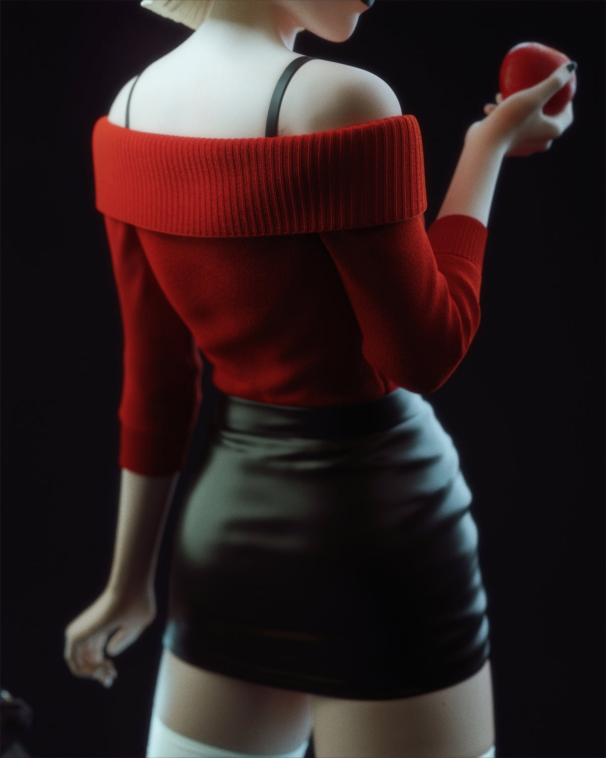 Sabrina Chilling Style Netflix Witch Unpainted Resin Garage Model Kit (1/6-1/12)
