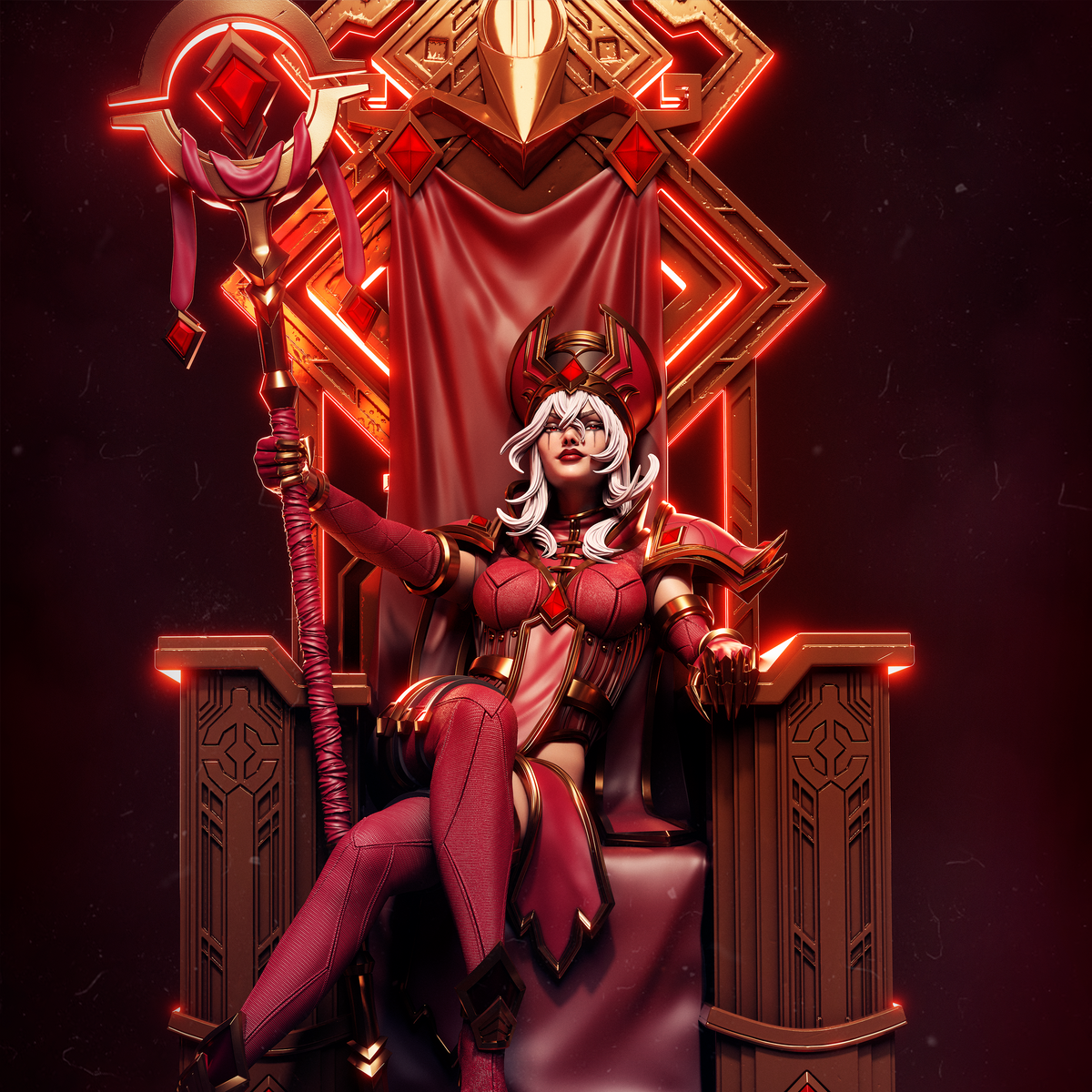 Sally Whitemane Unpainted grimdark model