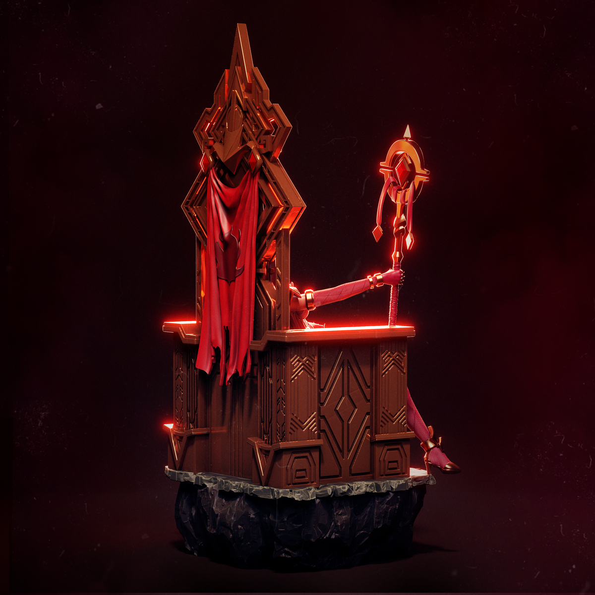 Sally Whitemane Style World of Warcraft Unpainted Resin Garage Model (1/6-1/12)