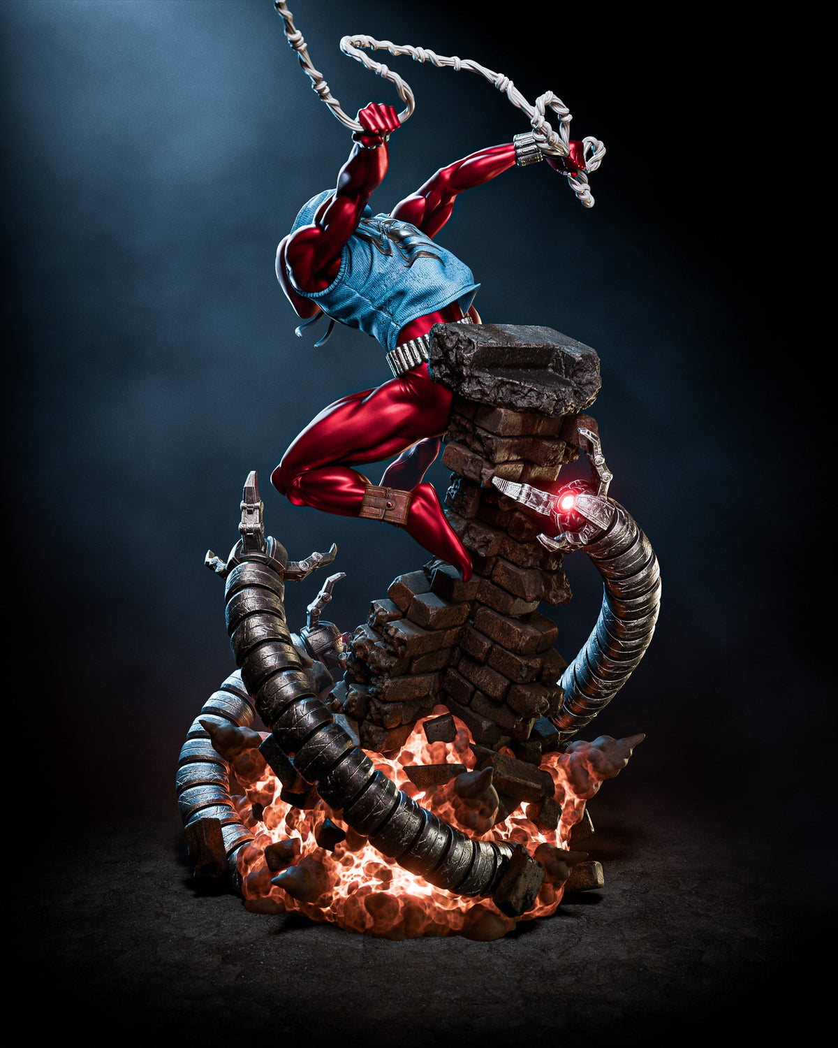 Scarlet Spider Style Marvel Comics Unpainted Resin Garage Model Kit (1/6-1/12)