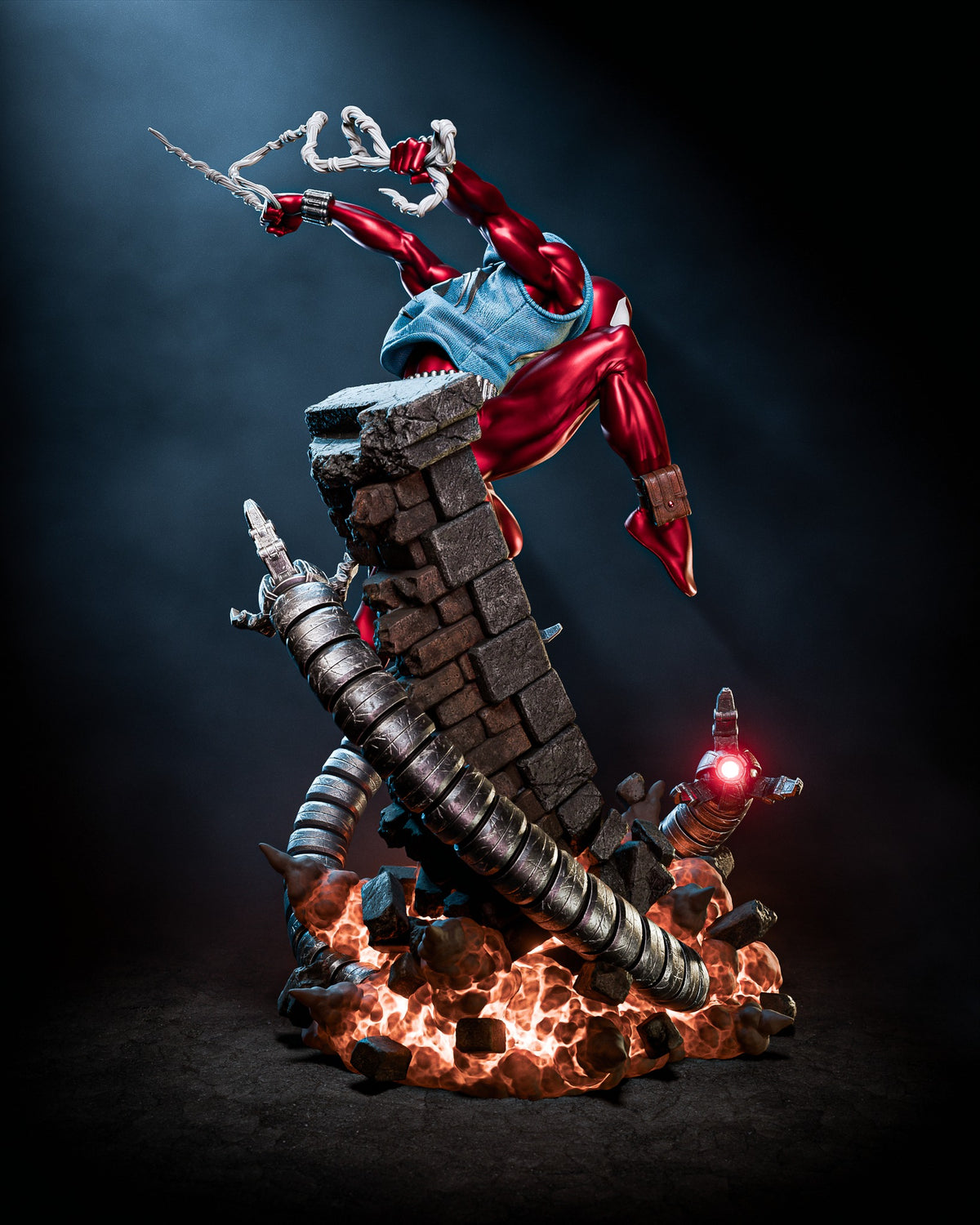 Scarlet Spider Style Marvel Comics Unpainted Resin Garage Model Kit (1/6-1/12)
