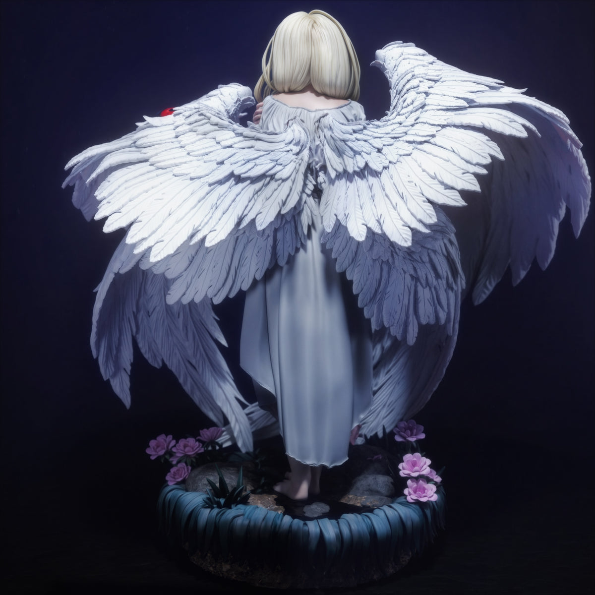 Seraphim Style Divine Angel Fantasy Unpainted Resin Garage Model Kit (1/6-1/12)