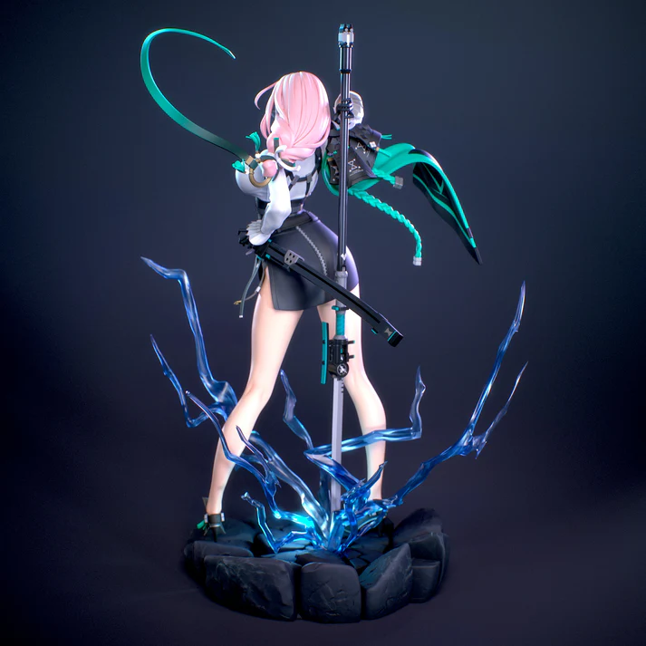 Yanagi Style Zenless Zone Zero Unpainted Resin Garage Kit (1/6-1/12)