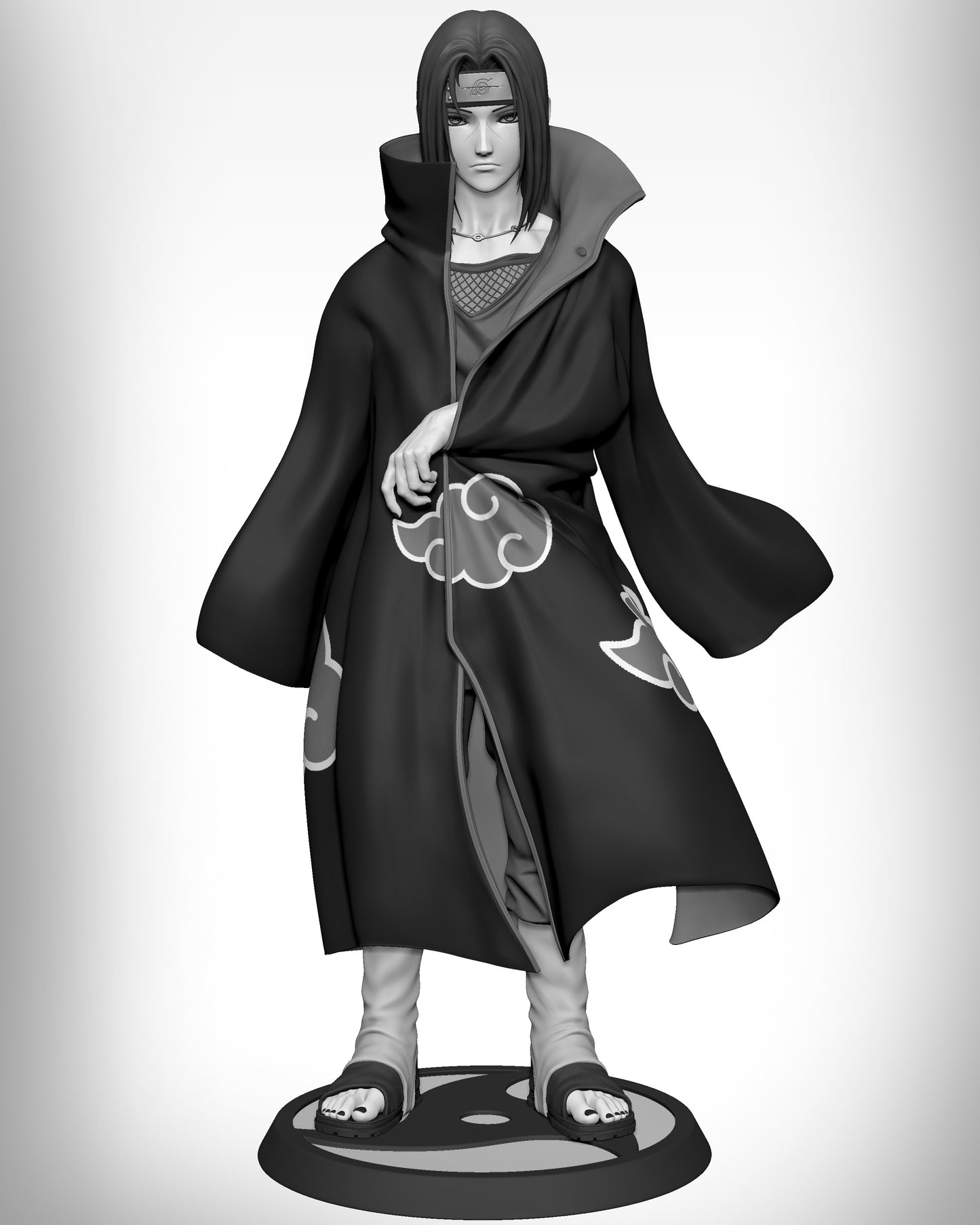 Itachi Uchiha resin kit – Unpainted 3D Printed Model kit
