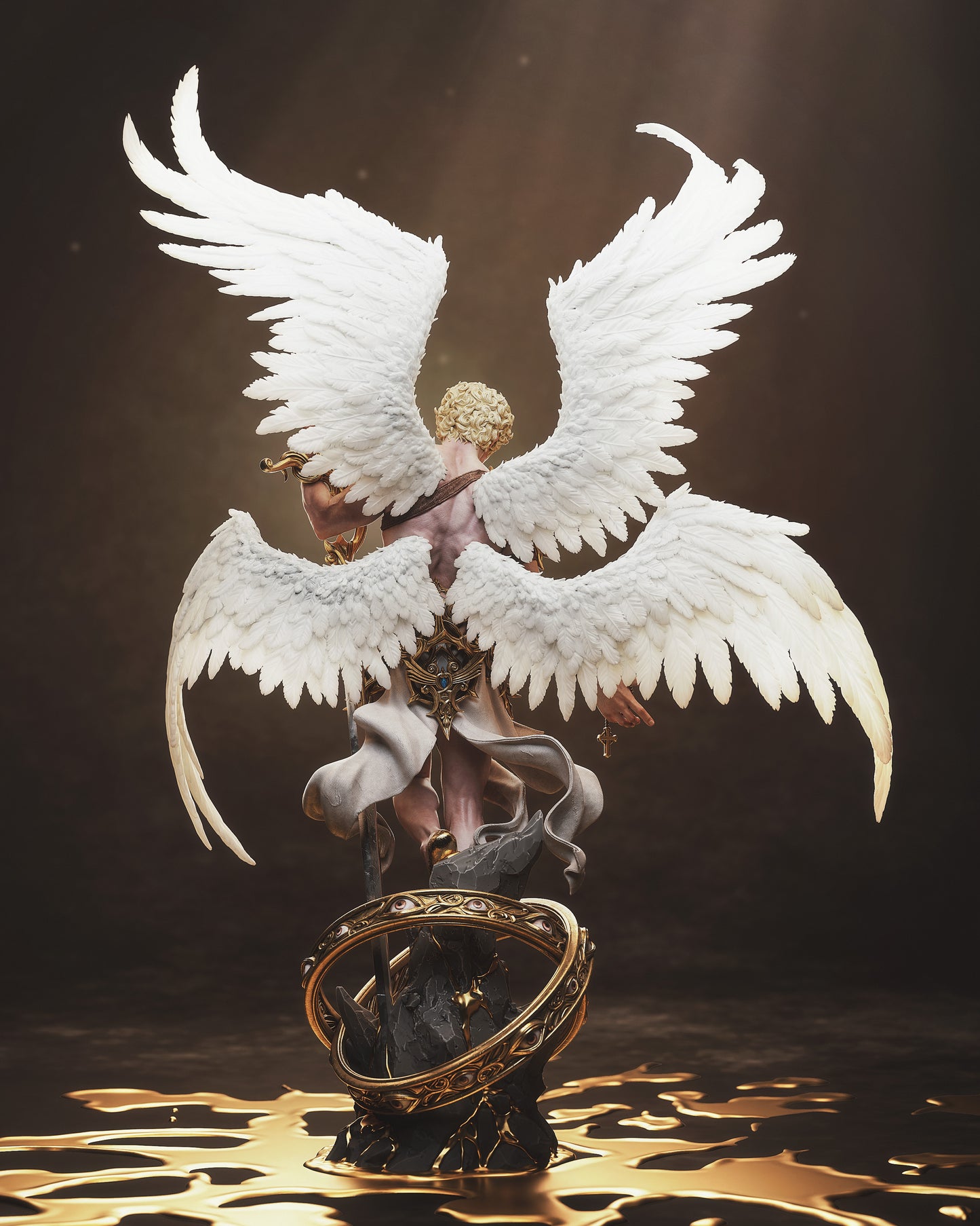 Cherubim resin kit – Unpainted 3D Printed Model kit
