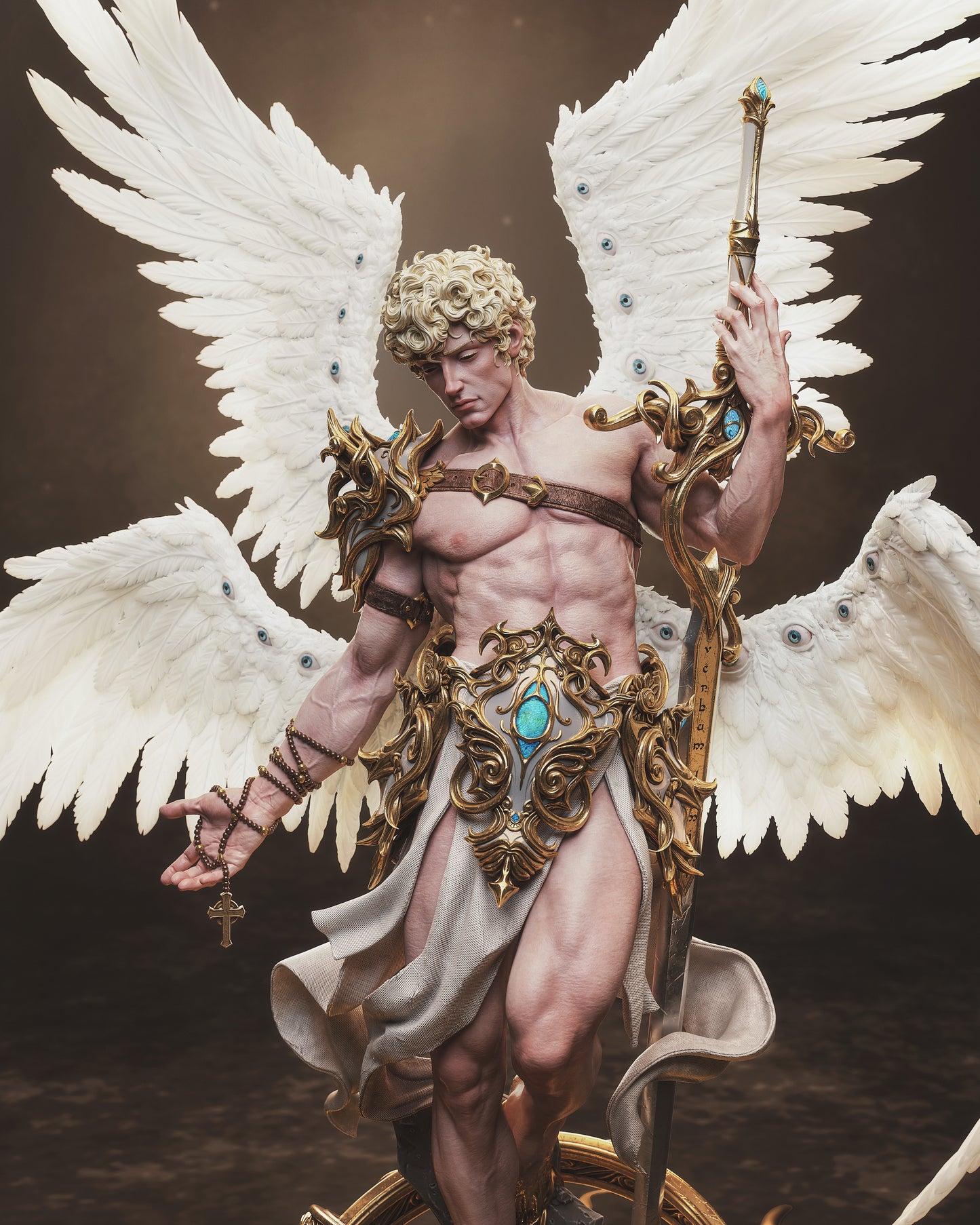 Cherubim resin kit – Unpainted 3D Printed Model kit