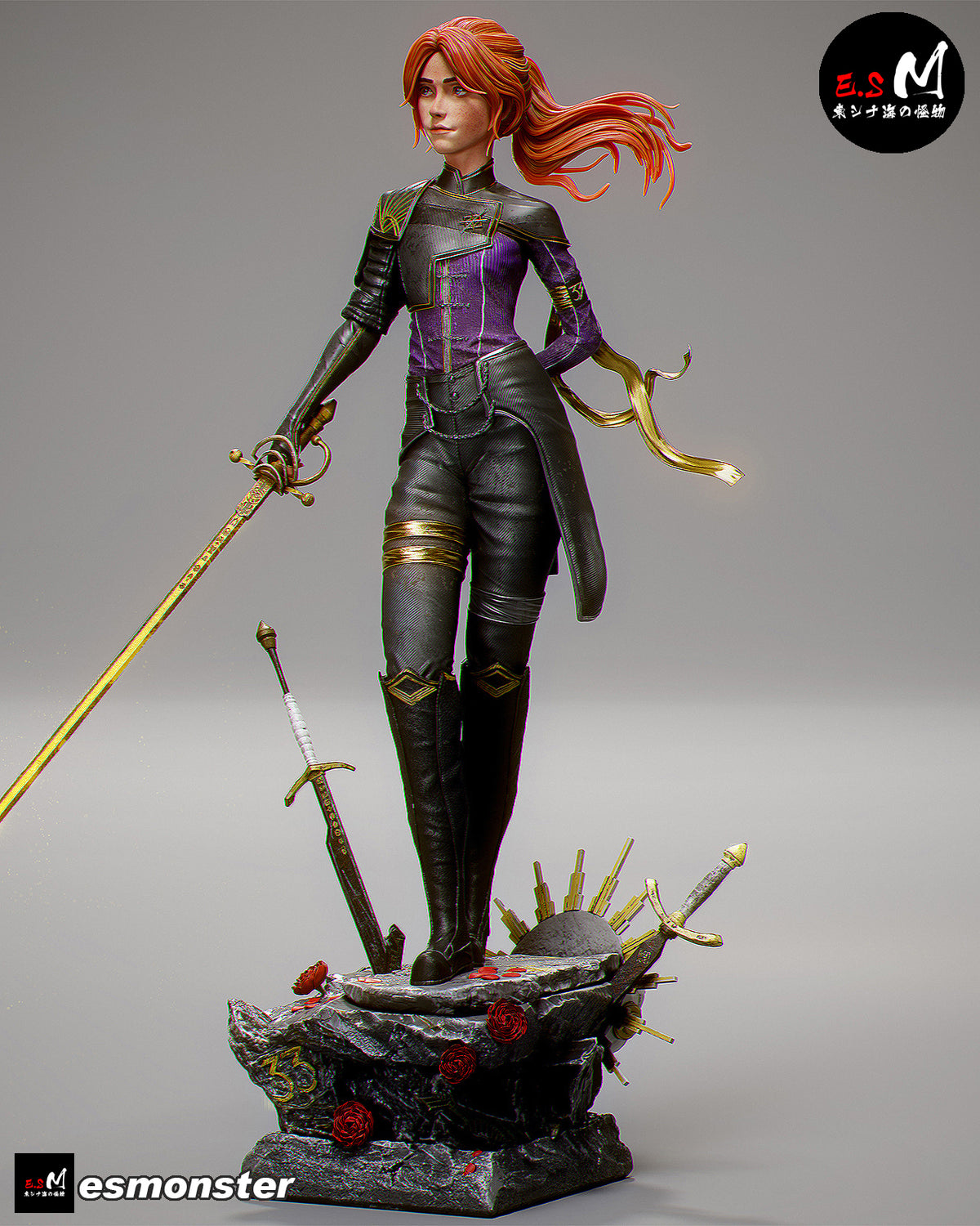Riposte Maelle Style Expedition 33 Unpainted Resin Garage Kit (1/6-1/12)