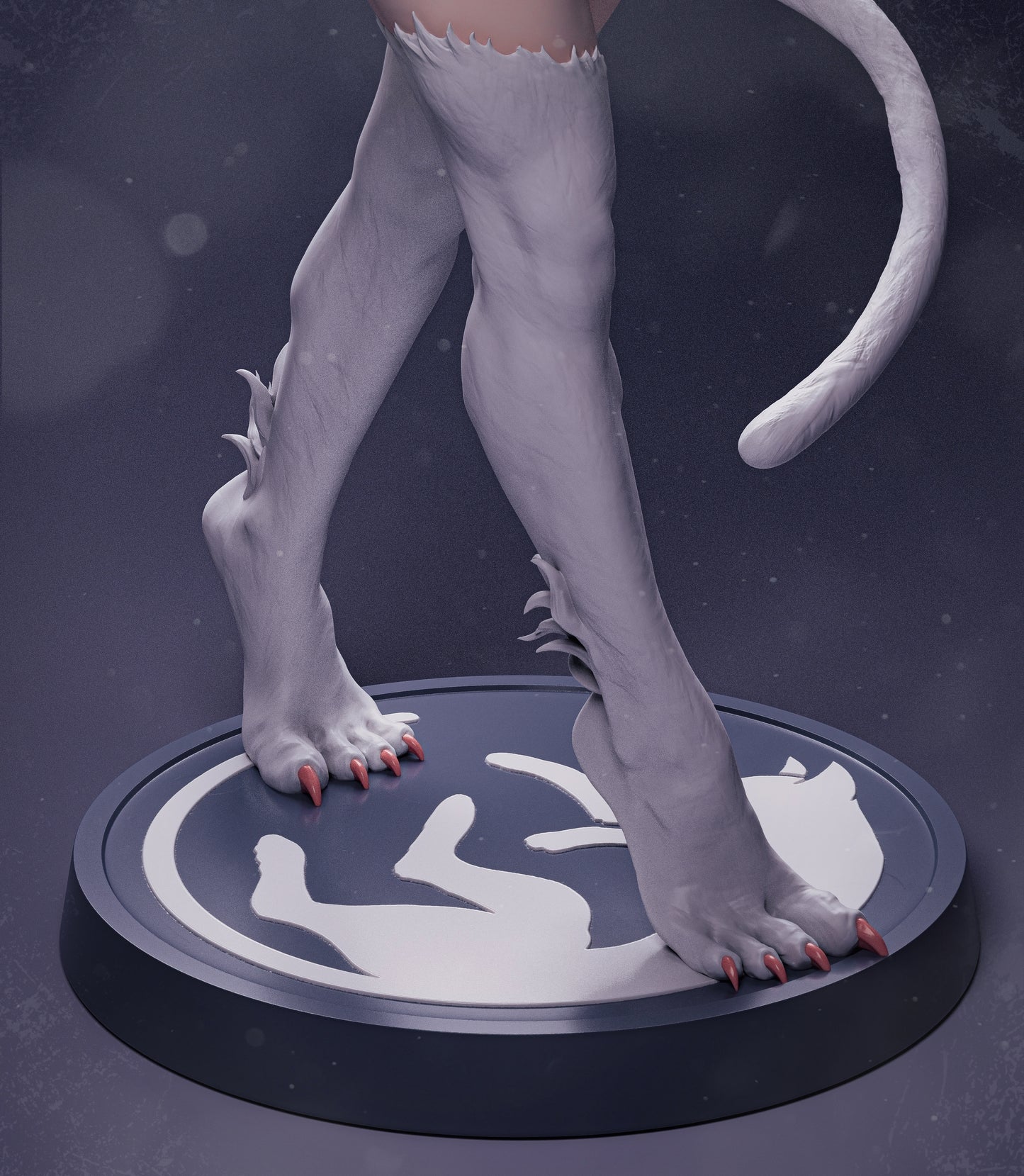 Felicia style Wild Catgirl resin kit – Unpainted 3D Printed Model kit