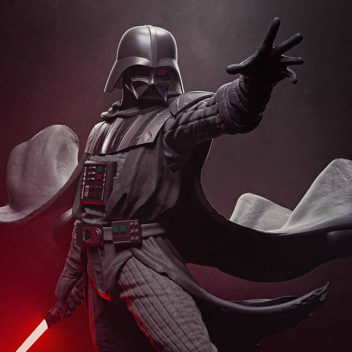 Darth Vader Diorama Style Star Wars Unpainted Resin Garage Kit (1/4-1/12)
