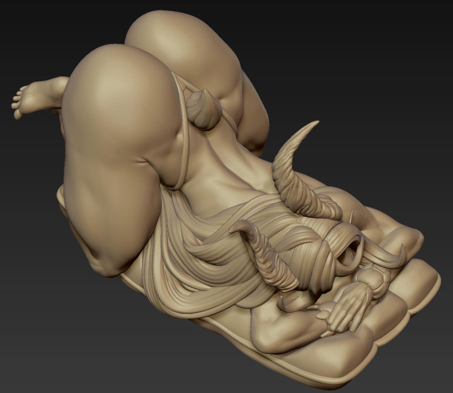 Mirko style Mythic Bunny Girl resin kit – Unpainted 3D Printed Model kit