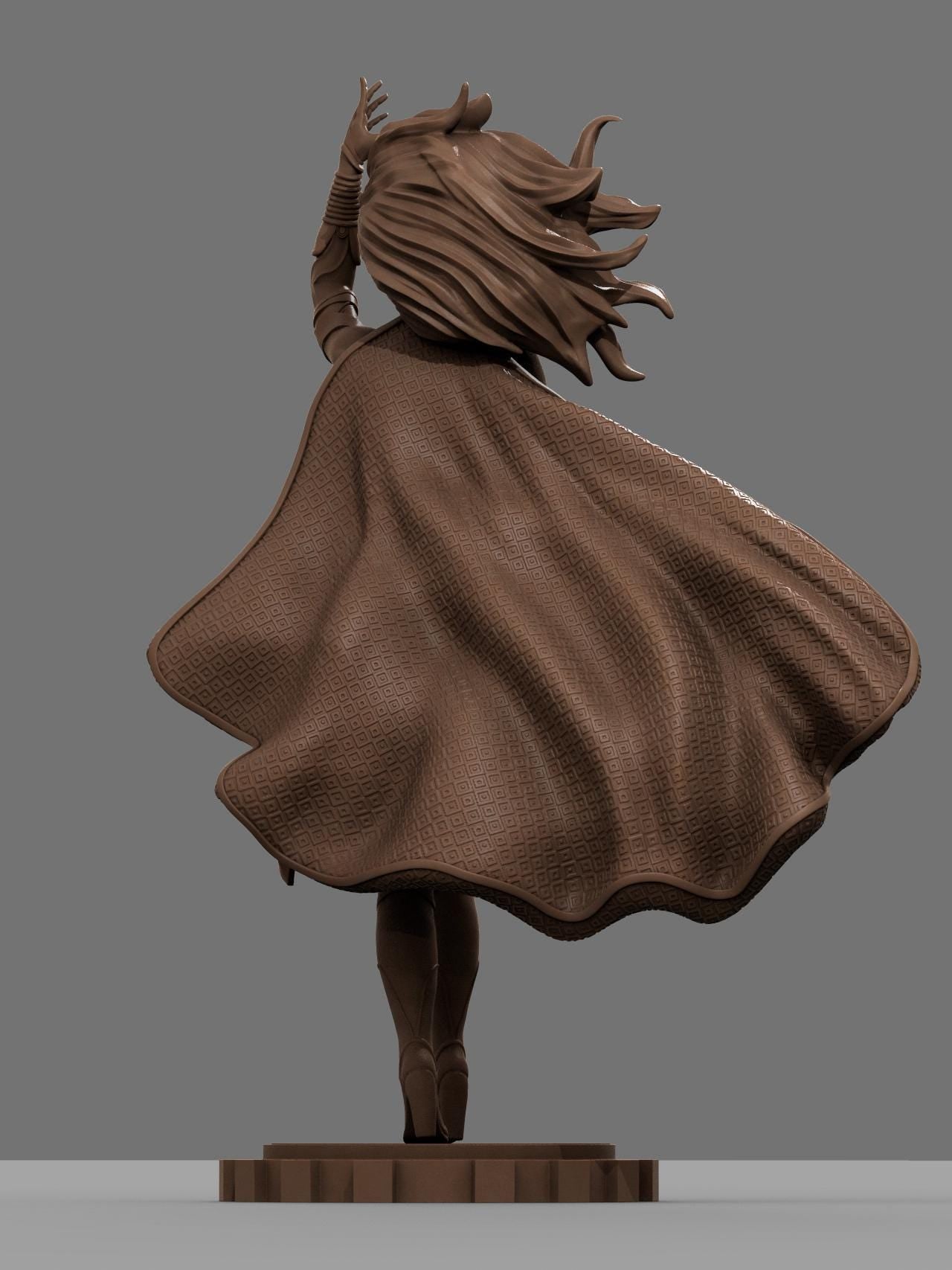 Storm style Lightning Queen resin kit – Unpainted 3D Printed Model kit