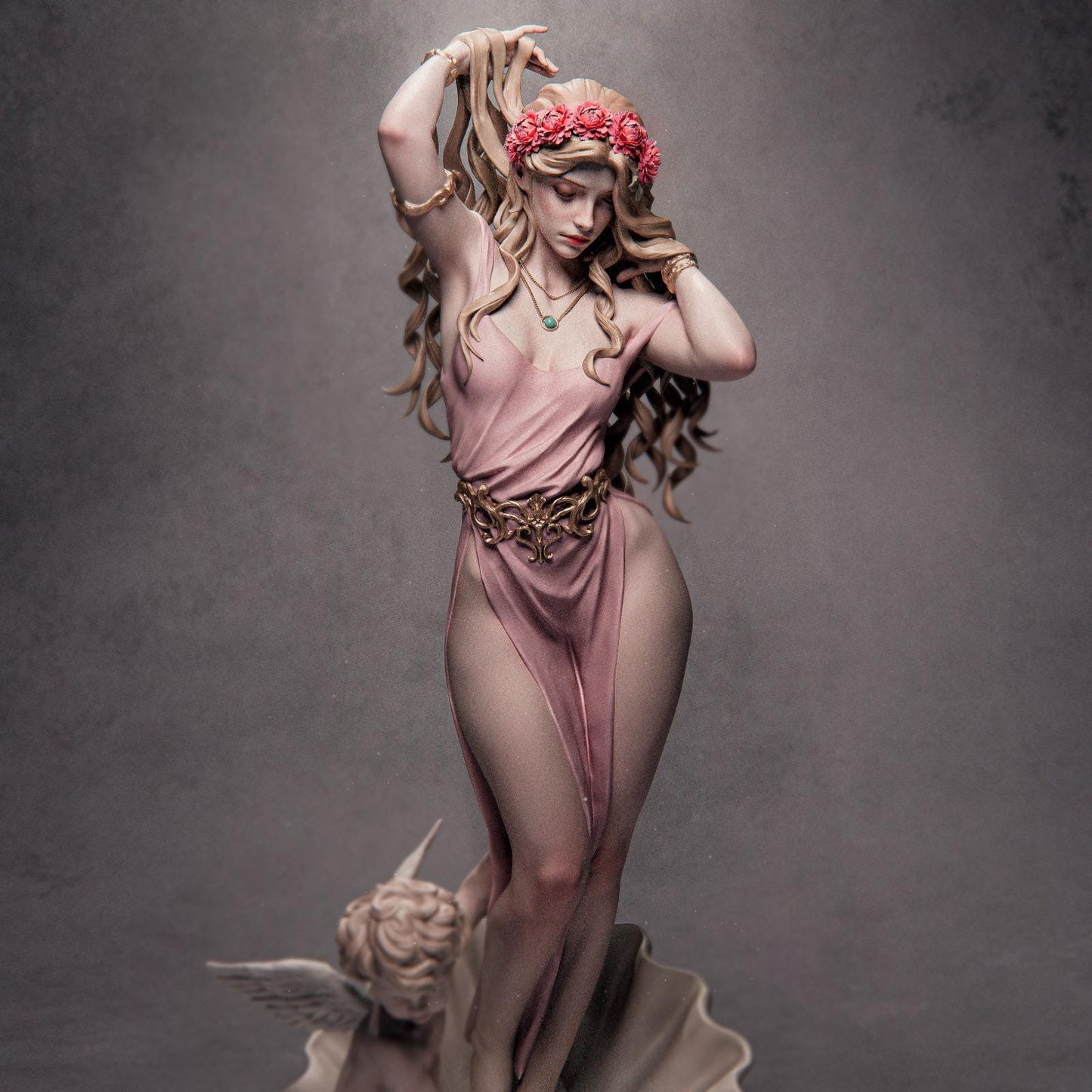 Aphrodite Greek Goddess resin kit – Unpainted 3D Printed Model kit