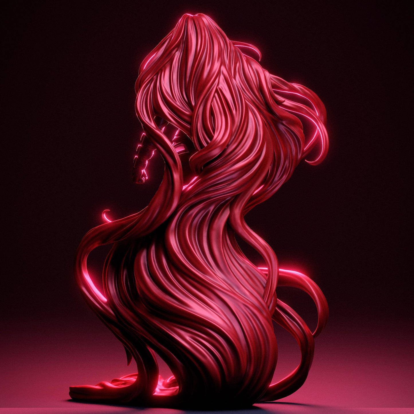 Medusa style Mutant Gorgon Girl resin kit – Unpainted 3D Printed Model kit