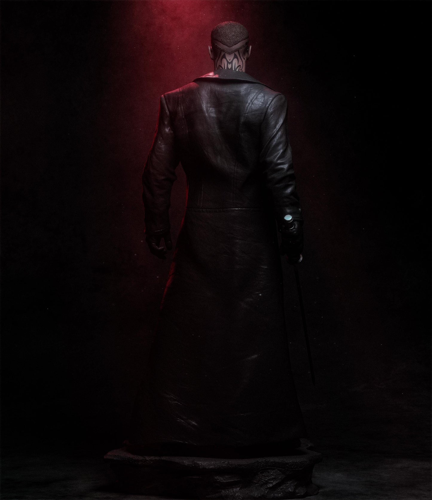 Blade style Vampire-Hunting Hero resin kit – Unpainted 3D Printed Model kit