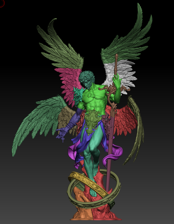 Cherubim resin kit – Unpainted 3D Printed Model kit