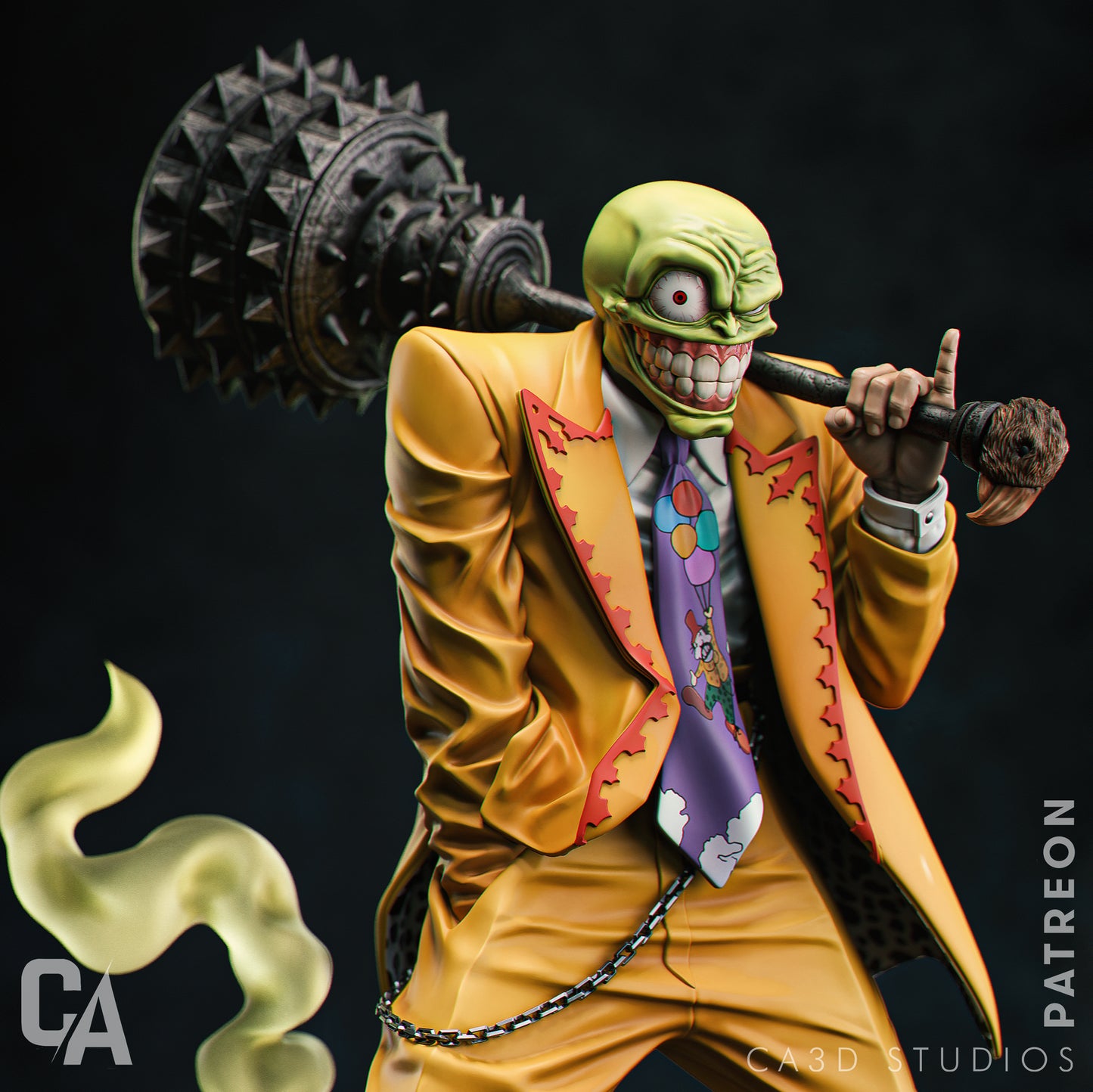 The Mask style Chaotic Trickster resin kit – Unpainted 3D Printed Model kit