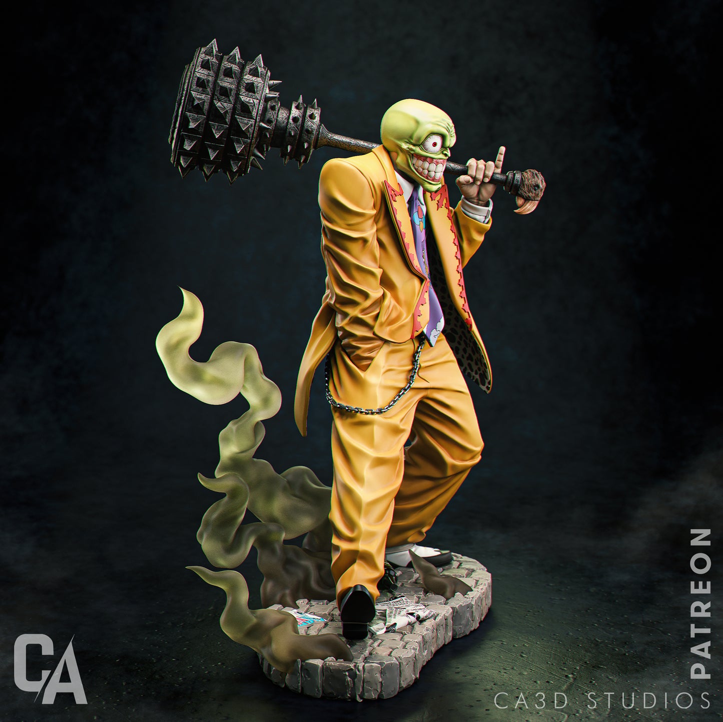 The Mask style Chaotic Trickster resin kit – Unpainted 3D Printed Model kit