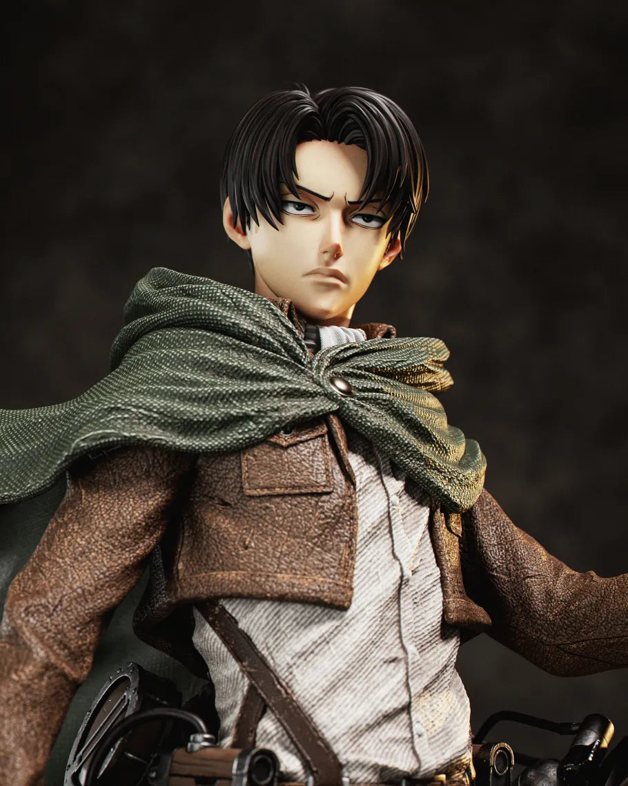 Levi Ackerman Style Scout Captain Resin Kit – Unpainted 3D Printed Model Kit