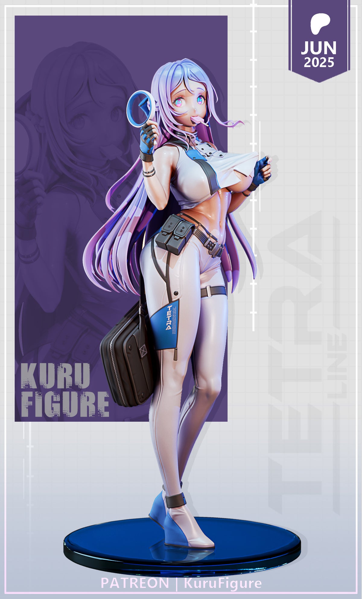 Folkwang Style NIKKE Unpainted Resin Garage Kit (1/6-1/12)