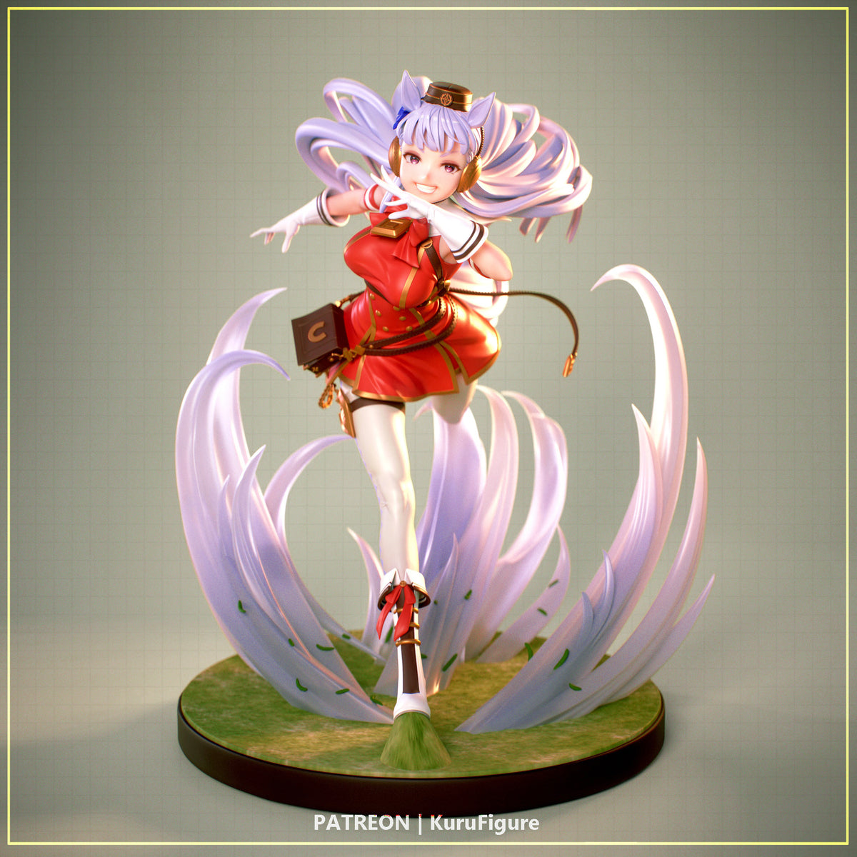Gold Ship Style Uma Musume Unpainted Resin Garage Kit (1/6-1/12)
