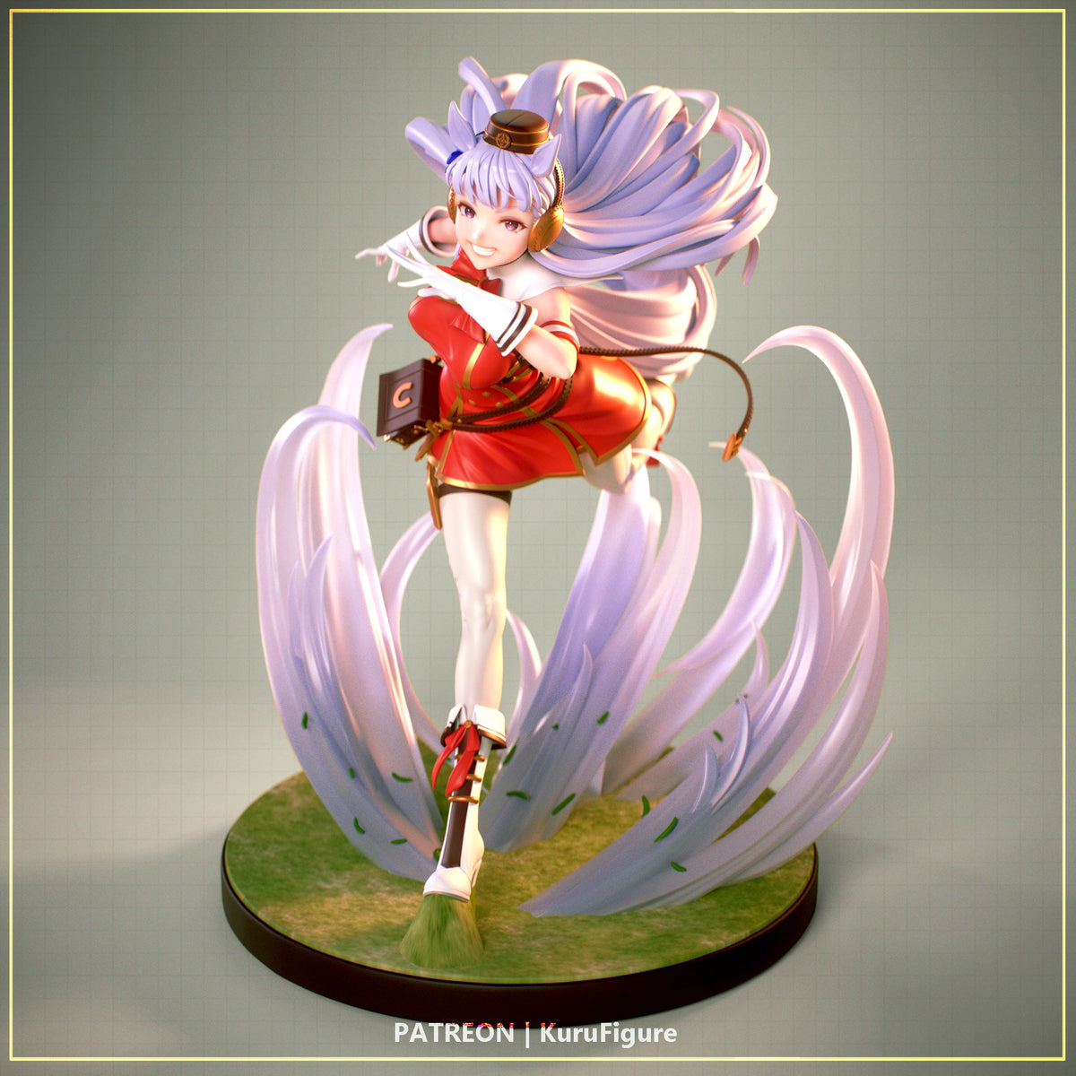 Gold Ship Style Uma Musume Unpainted Resin Garage Kit (1/6-1/12)