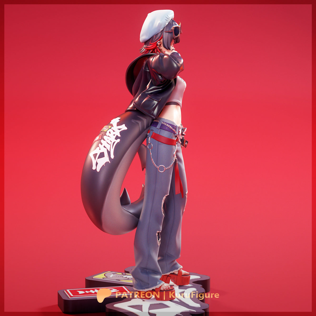 Ellen Joe Style Zenless Zone Zero Unpainted Resin Kit (1/6-1/12)