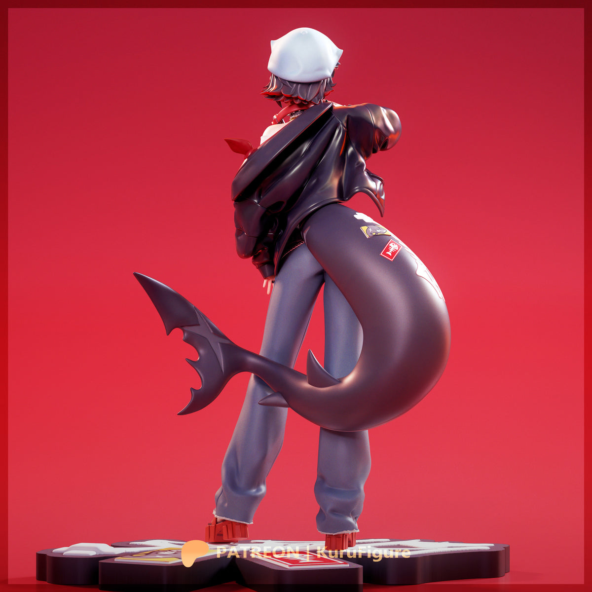 Ellen Joe Style Zenless Zone Zero Unpainted Resin Kit (1/6-1/12)