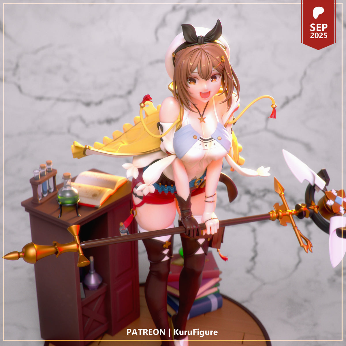 Reisalin Stout Ryza Style Atelier Unpainted Resin Kit (1/6-1/12)