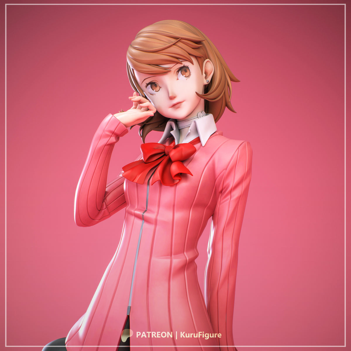 Yukari Takeba Style Persona 3 Unpainted Resin Kit (1/6-1/12)