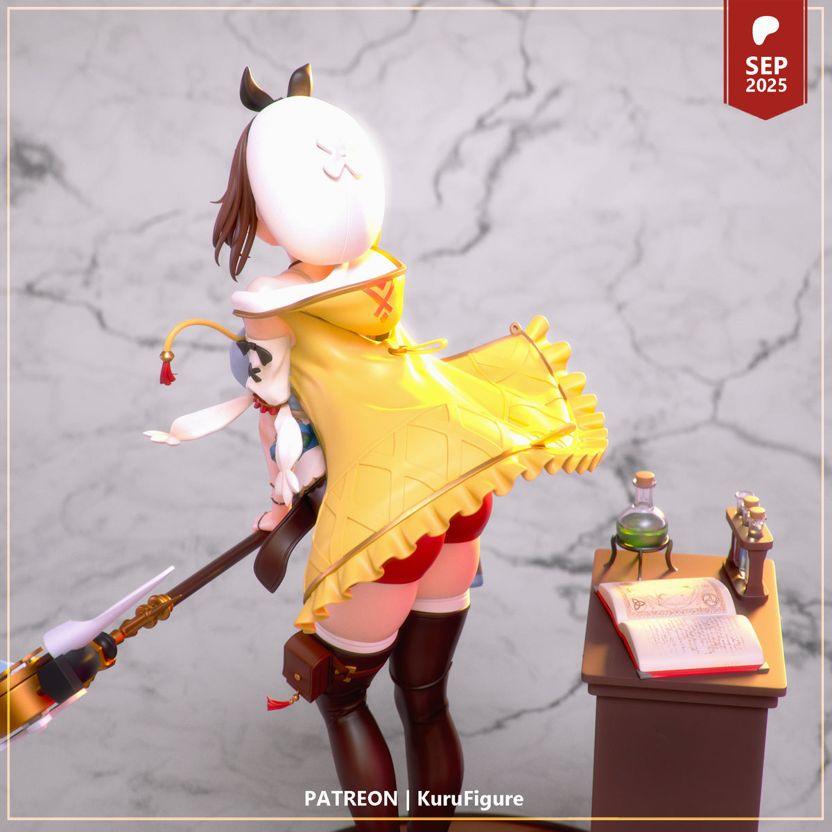 Reisalin Stout Ryza Style Atelier Unpainted Resin Kit (1/6-1/12)