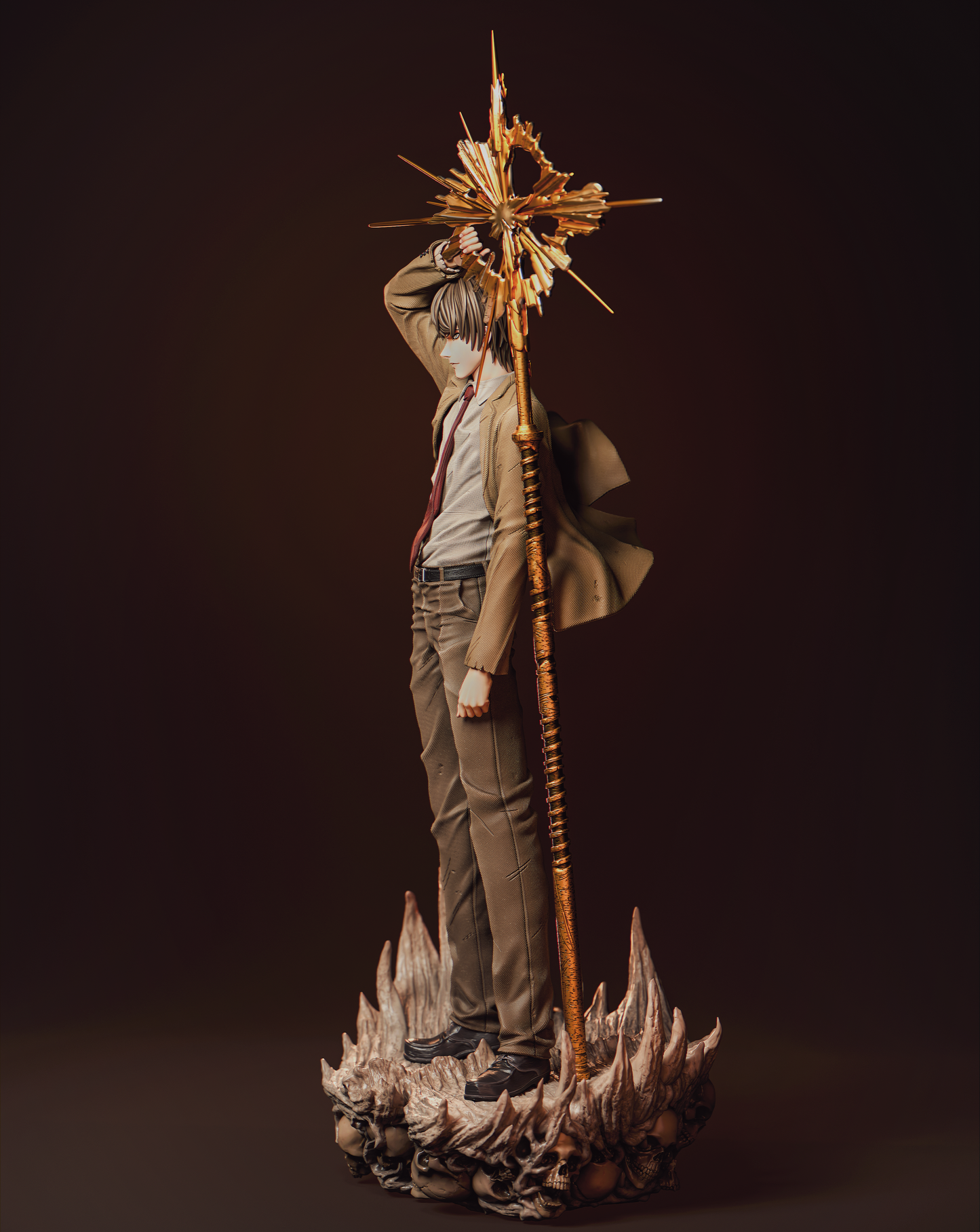 Light Yagami resin kit – Unpainted 3D Printed Model kit (Copy)