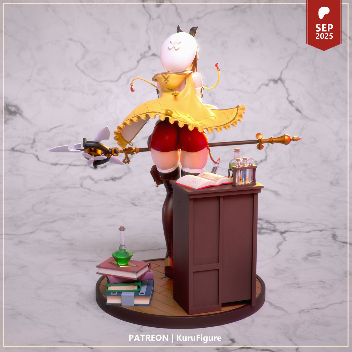 Reisalin Stout Ryza Style Atelier Unpainted Resin Kit (1/6-1/12)