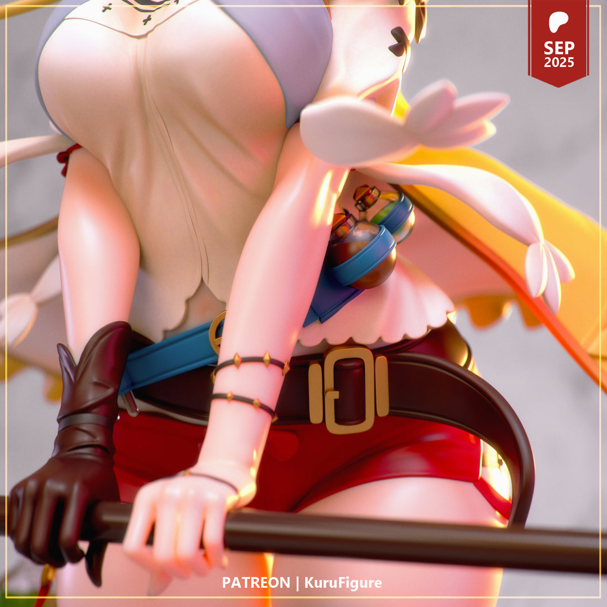 Reisalin Stout Ryza Style Atelier Unpainted Resin Kit (1/6-1/12)