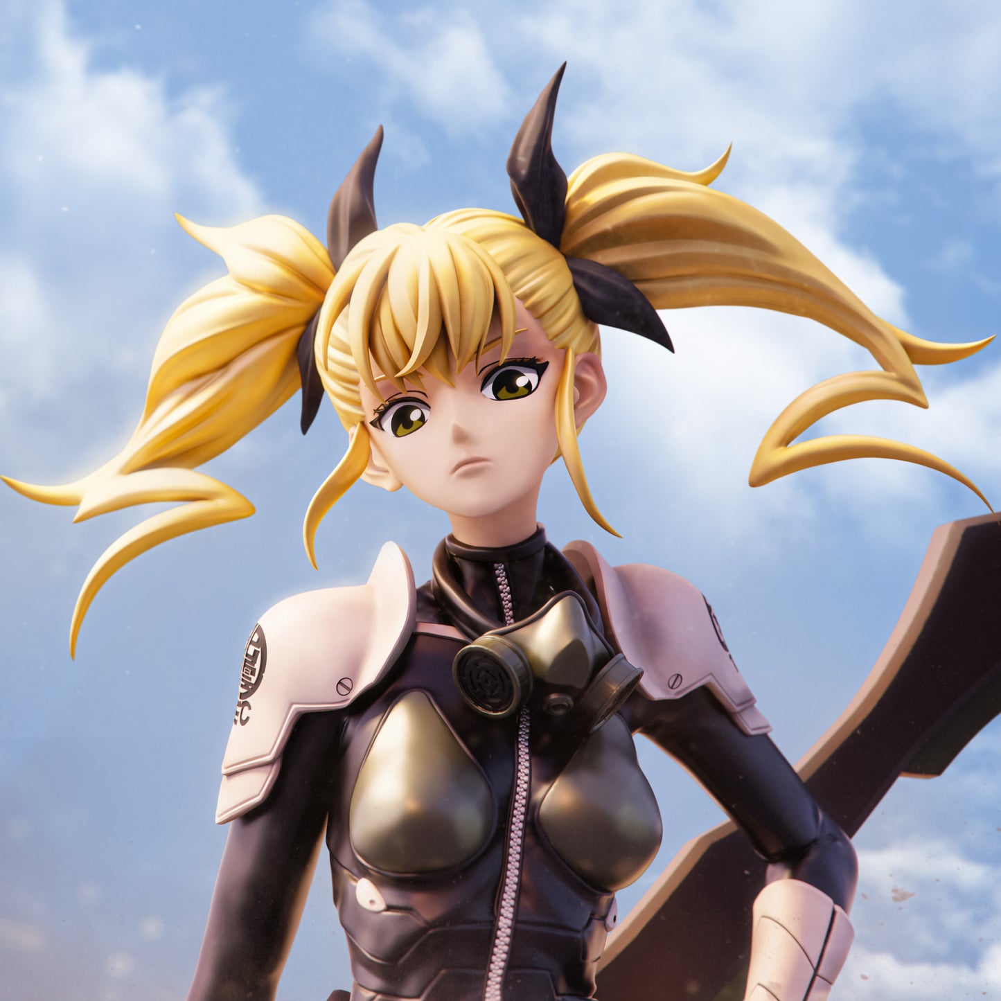 Kikoru Shinomiya Style Monster Hunter Resin Kit – Unpainted 3D Printed Model Kit