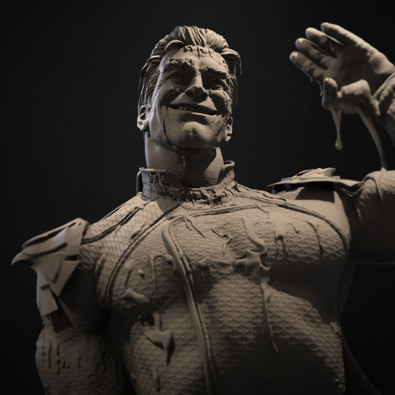 Homelander style Evil Hero resin kit – Unpainted 3D Printed Model kit