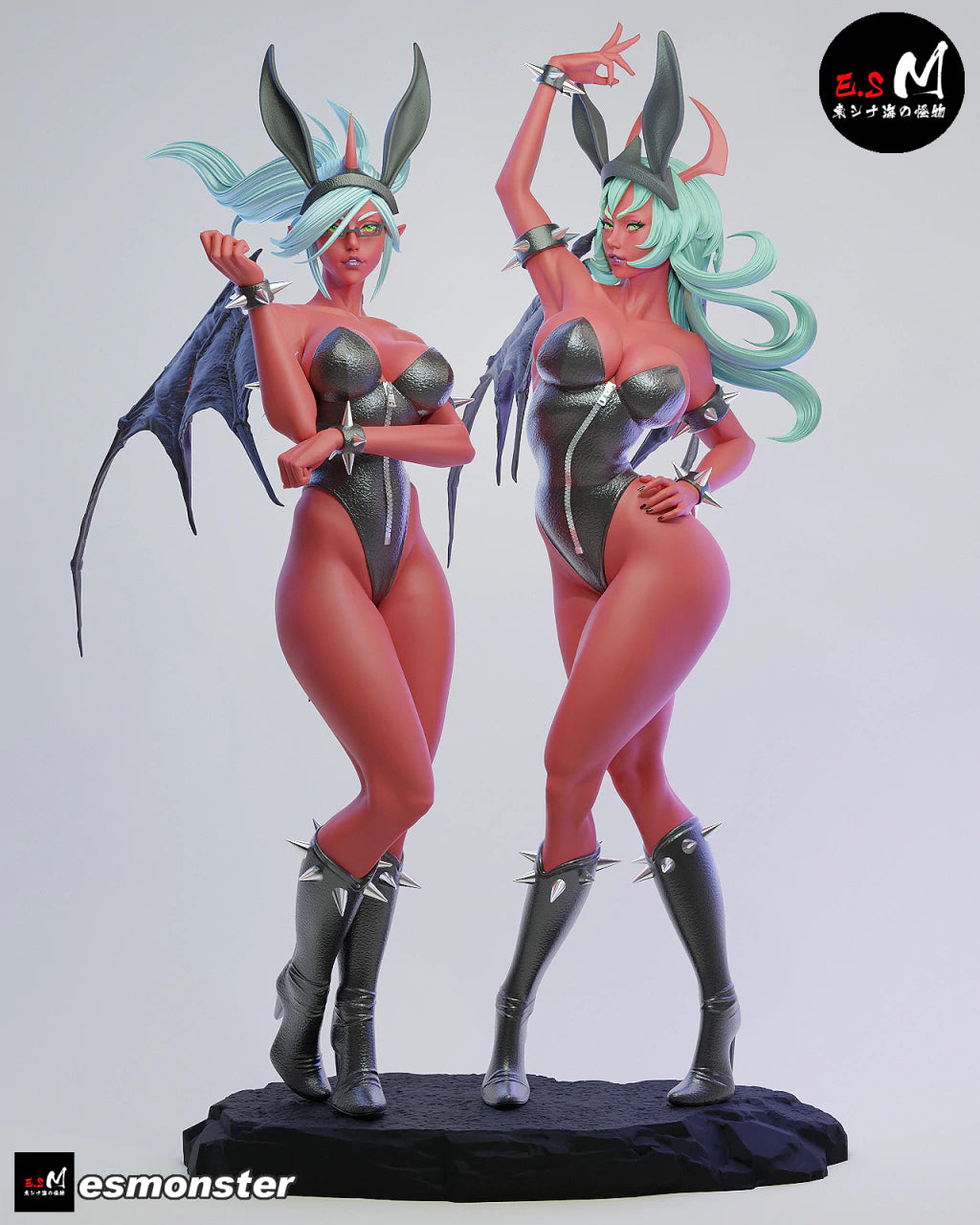 Scanty & Kneesocks Style Panty & Stocking Unpainted Resin Garage Kit (1/6-1/12)